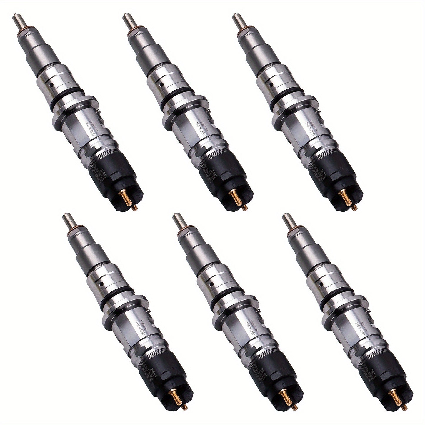 6 PCS Diesel Fuel Injectors for Dodge Ram 2500 3500 Cummins 1.77gal for Sterling Heavy Duty Truck 0986435518