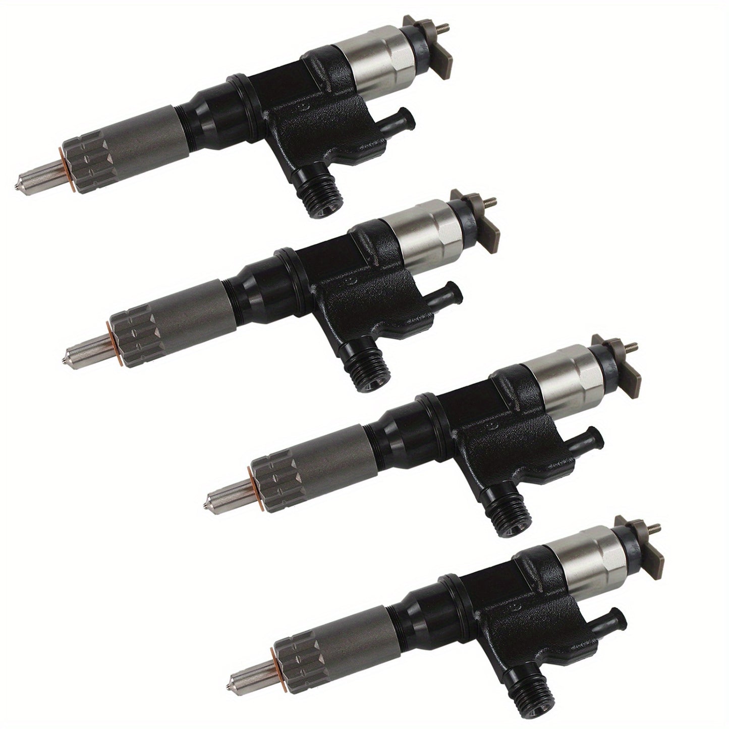 4pcs Fuel Injector 095000-5471 095000-8901 for Denso 01-07 for ISUZU NPR NPR-HD 4HK1 Diesel
