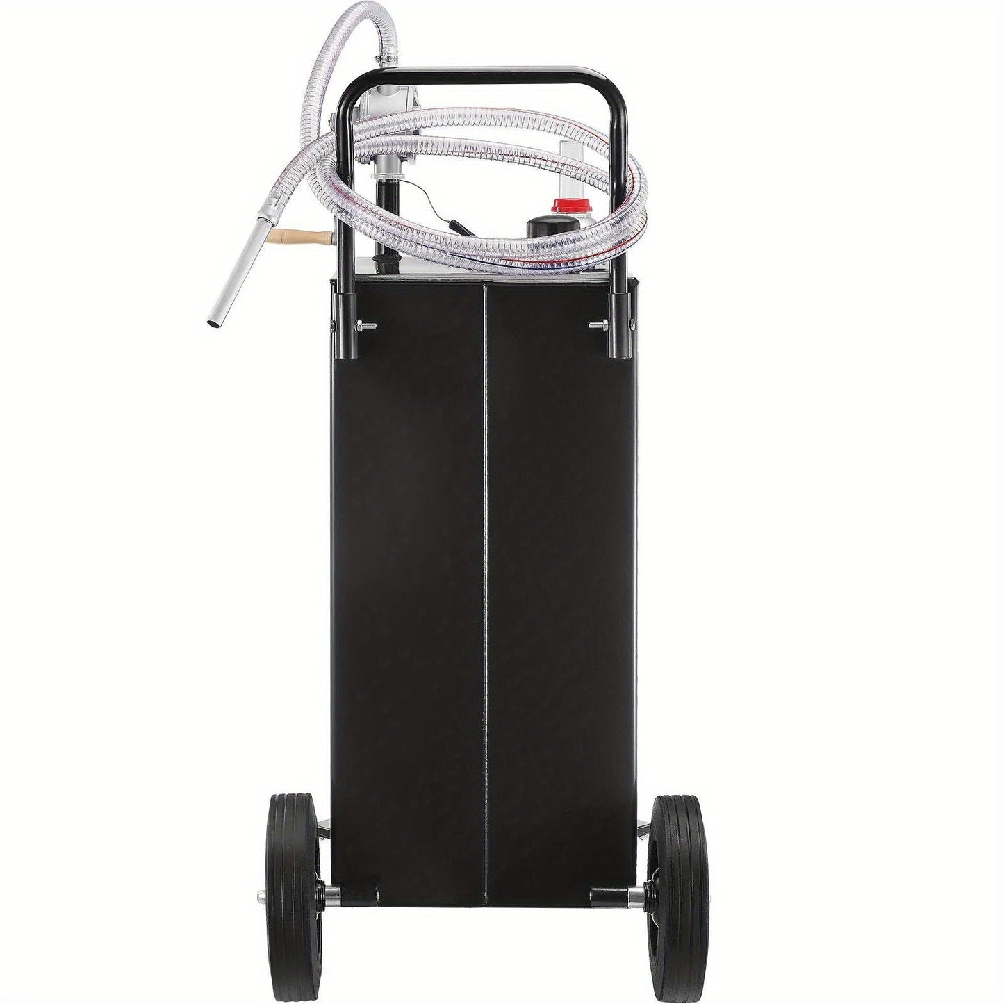 VEVOR 35 Gallon Fuel Caddy with Wheels - Portable Gas Storage Tank & Transfer Pump