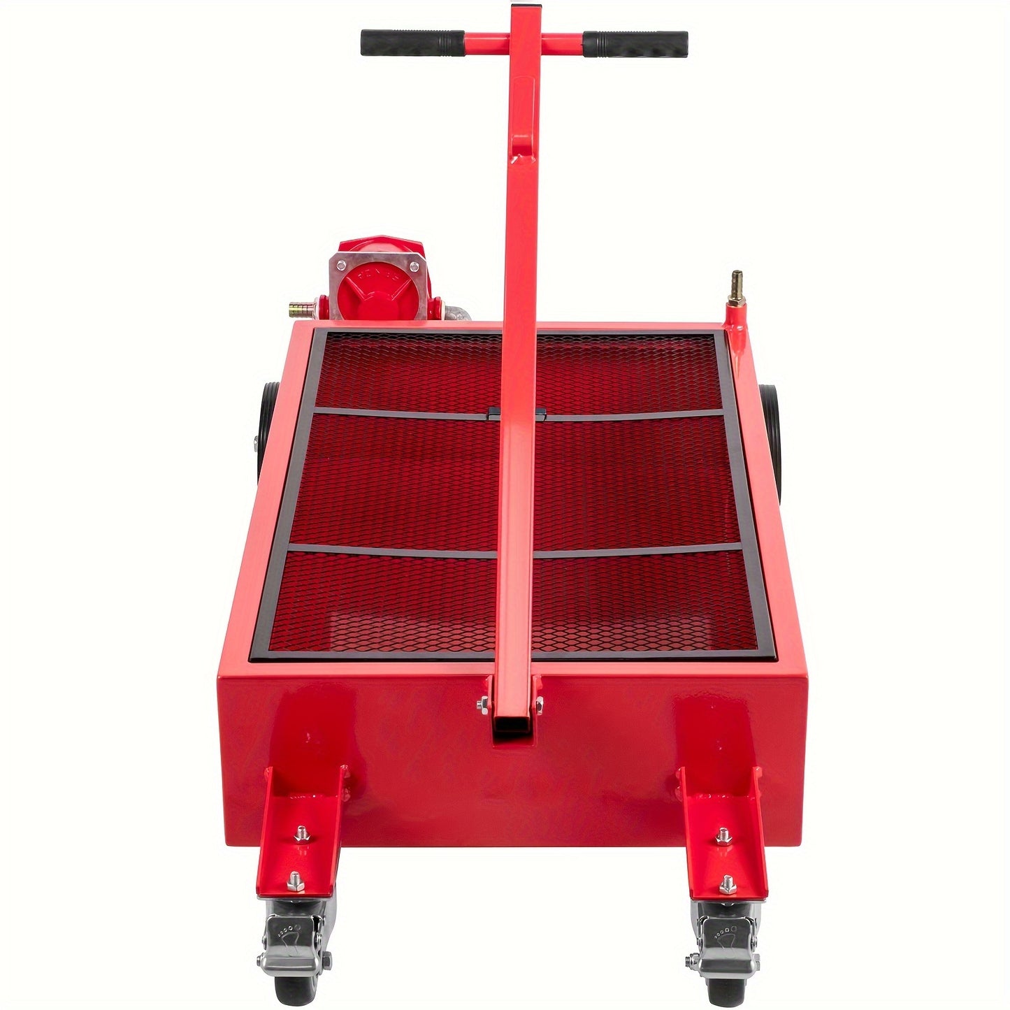 [Oil Drain Pan | 18G] VEVOR 18 Gallon Large Capacity Oil Drain Pan | Low Profile, Foldable, With Pump, Hose, Swivel Casters Wheels