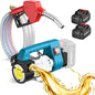 Seesii 12GPM Portable Self-Priming Diesel Pump Kit, 21V Cordless Diesel Transfer Pump with 2X4.0Ah Battery