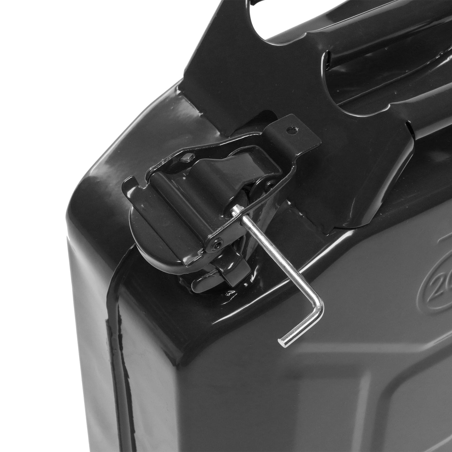 5.28gal Heavy-Duty Iron American Oil Drum with 06mm Spout & Handle